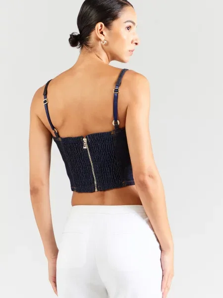 GUESS Top Zelda tmavomodrá