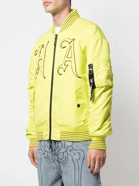 Oboustranná bomber bunda Haculla zelená