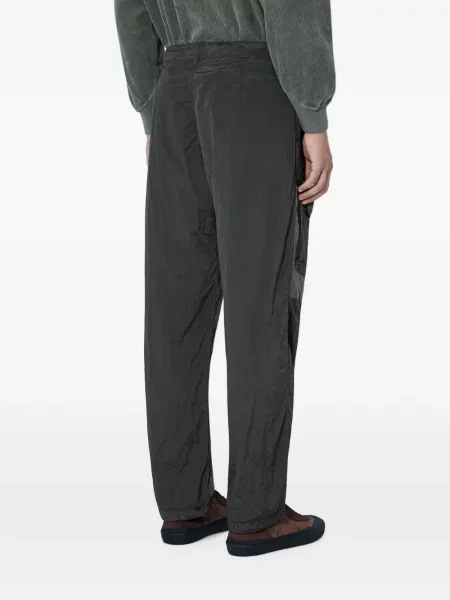 Pantaloni cargo Stone Island cu strasuri verde