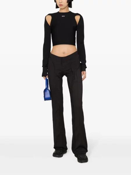 Top Off-white biały