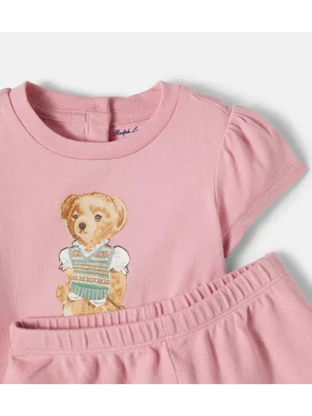 Gyerek pólóing Polo Ralph Lauren rózsaszín