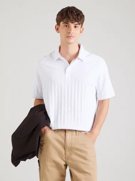 ARMANI EXCHANGE Tricou alb