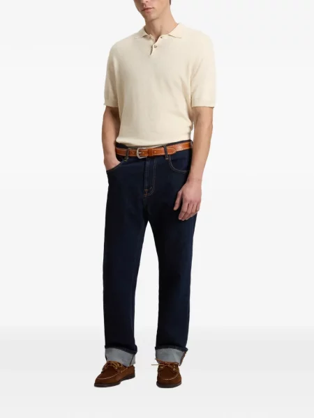 Tricou polo Woolrich scurt