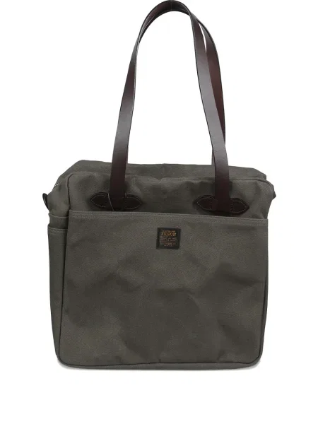 Geantă Filson din țesătură twill verde