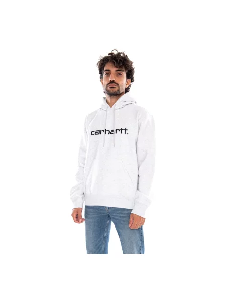 Bluza z kapturem Carhartt Wip z kapturem biała