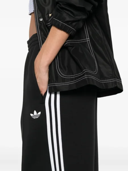 Панталон Adidas на райета изрязани кафяво