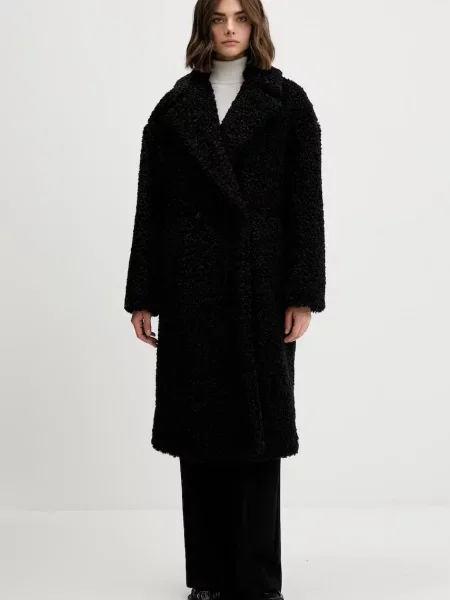 HUGO płaszcz czarny