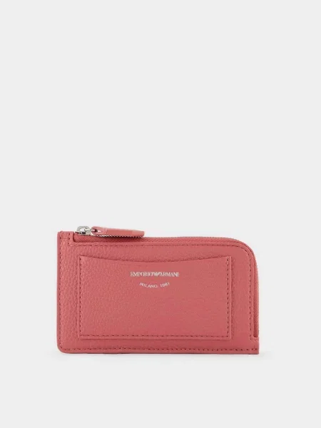 Кошелек Emporio Armani розовый