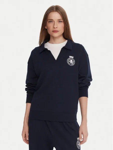Sveter Tommy Hilfiger modrá