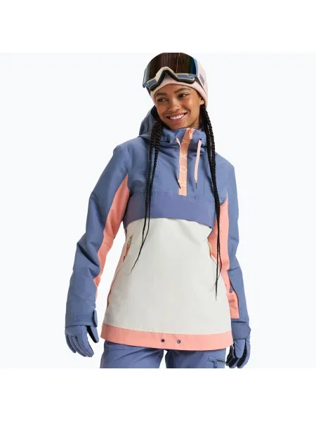Női snowboard dzseki ROXY Shelter vad szél. Méret: XS kék