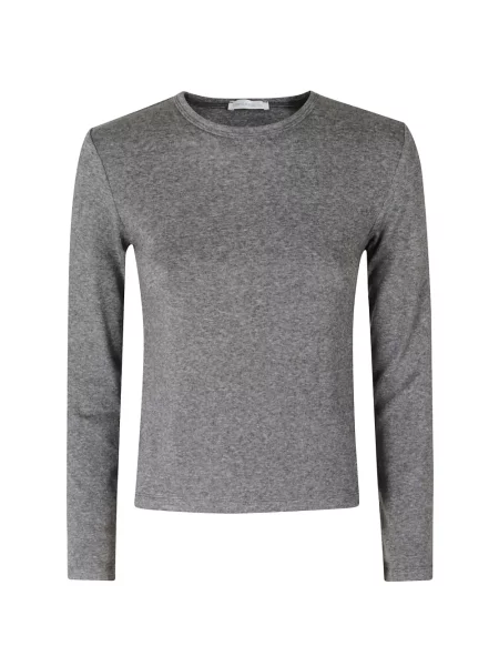 Lung tricou Low Classic clasic gri