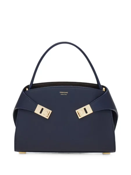 Geantă shopper Ferragamo albastru
