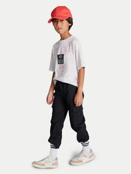 Mayoral Текстилни панталони черен