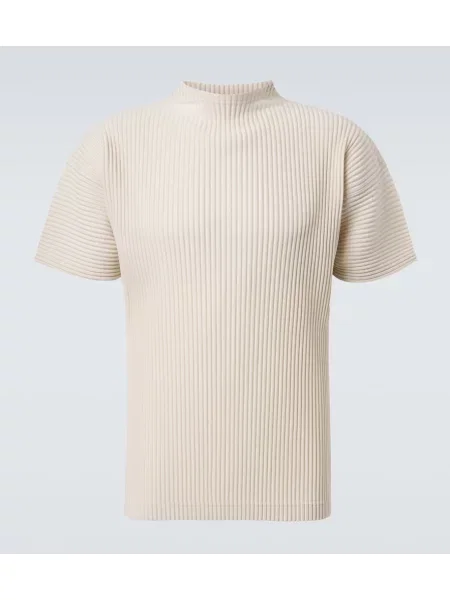 Tričko Homme Plissé Issey Miyake béžové