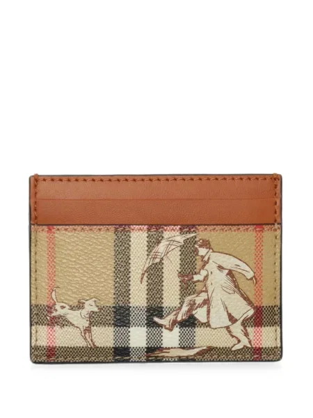 Portofel Burberry în carouri