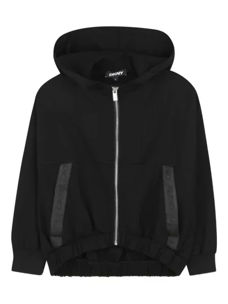 Bluza z kapturem dziecięca Dkny czarna