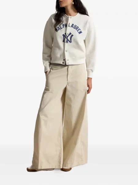 Μικρός πλεκτά σορτς Polo Ralph Lauren με κέντημα λευκό