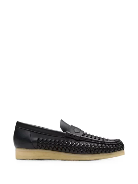 Pantofi loafer Clarks Originals din piele negru