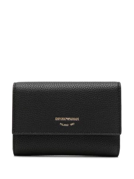 Portofel Emporio Armani din piele negru