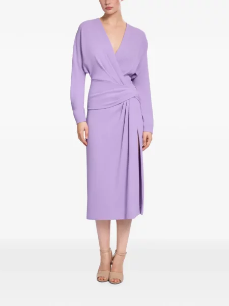 Rochie midi Elie Saab violet