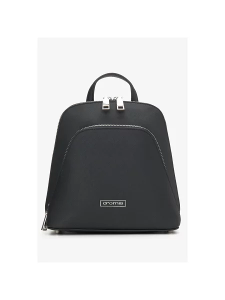 Рюкзак шкіряний Cromia чорний