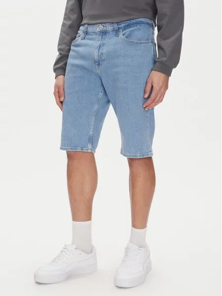 Jeans kratke hlače Tommy Jeans modra