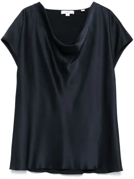 Bluză Vince de mătase albastru