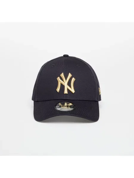 Шапка с козирка New Era с апликация тъмносиньо