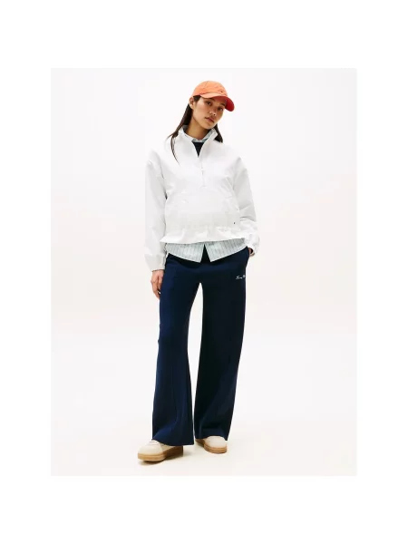 Pantaloni Tommy Hilfiger albastru
