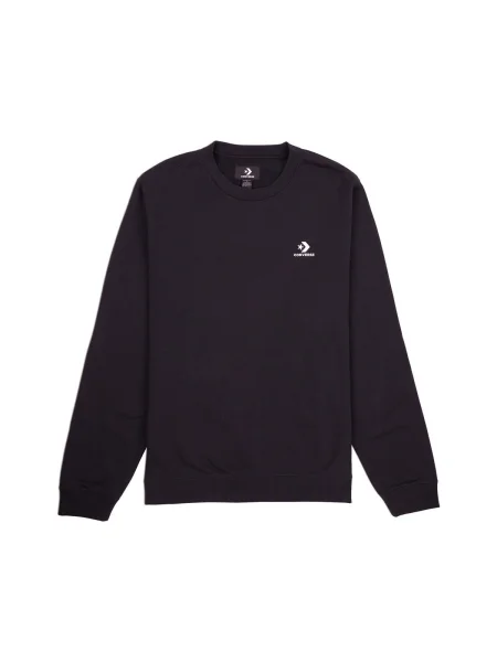 Geacă Converse cu broderie din material terry negru