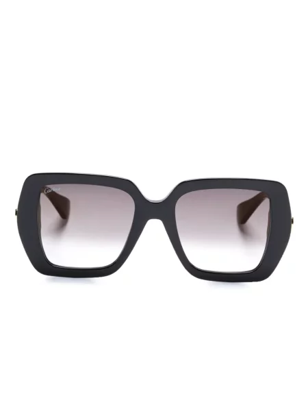 Saulės akiniai Cartier Eyewear juoda