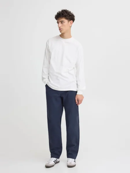 !Solid Pantaloni eleganți SDTate bleumarin