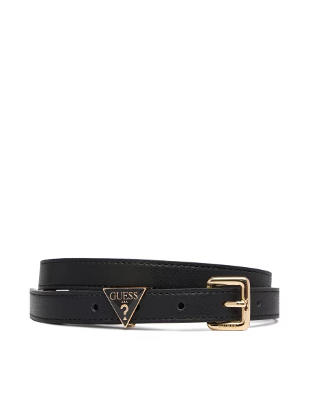Ремень Guess с ремешками черный
