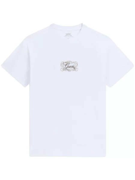 Guess Tricou Oversize alb