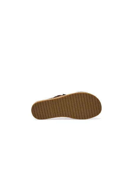 Sandali Tommy Hilfiger z zaponko rjava