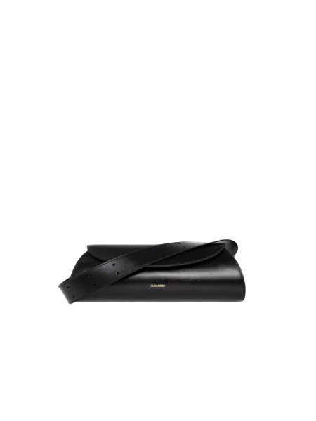 Torebka Jil Sander skórzana czarna
