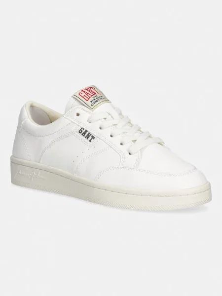 Gant PREPLA sneakers pentru bărbați din piele alb