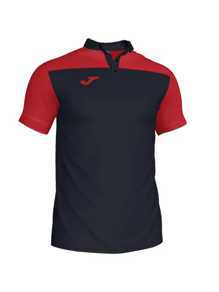 Koszulka polo do tenisa Joma Hobby II czarna