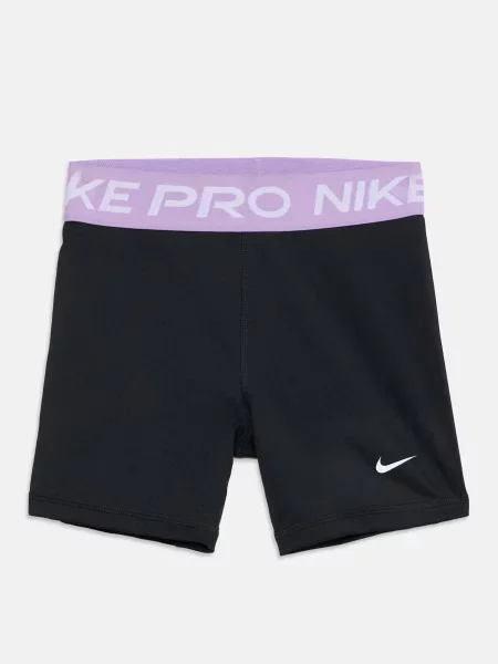 NIKE Športové nohavice Pro levanduľová čierna