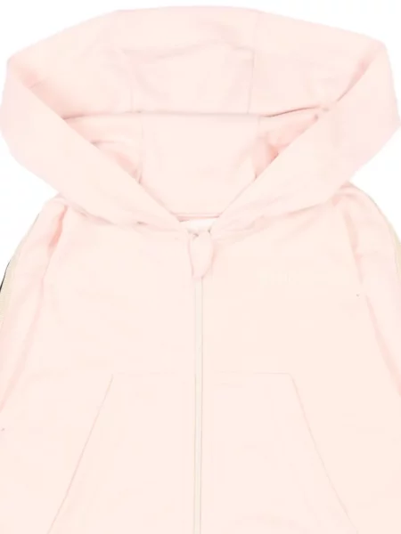 Bluza z kapturem dziecięca Palm Angels różowa