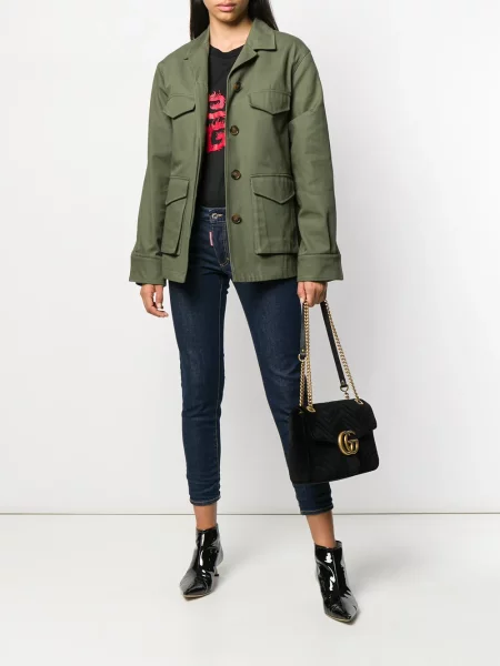 Decupat blugi Dsquared2 albastru