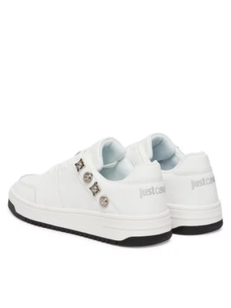 Sneakersy Just Cavalli biela