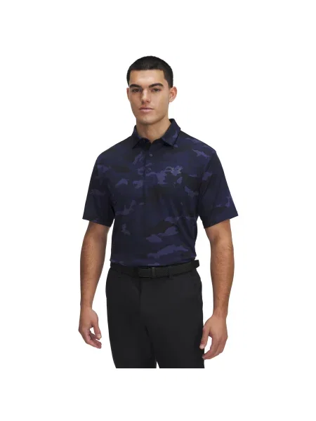 Polo Under Armour cu imagine negru