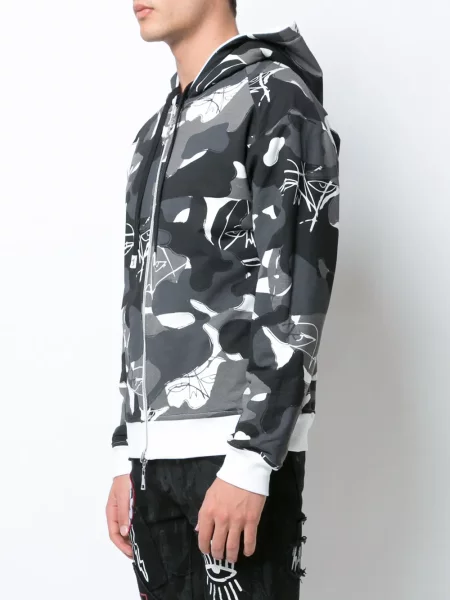 Hoodie Haculla παραλλαγής μαύρο