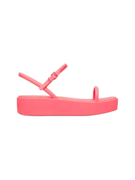 Pantofi Crocs cu platformă cu bretele roz