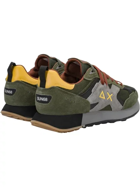Pantofi Sun68 verde