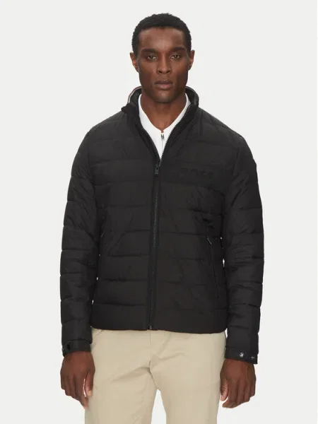 BOSS Geacă de primăvară-toamnă H-Cenitos' negru