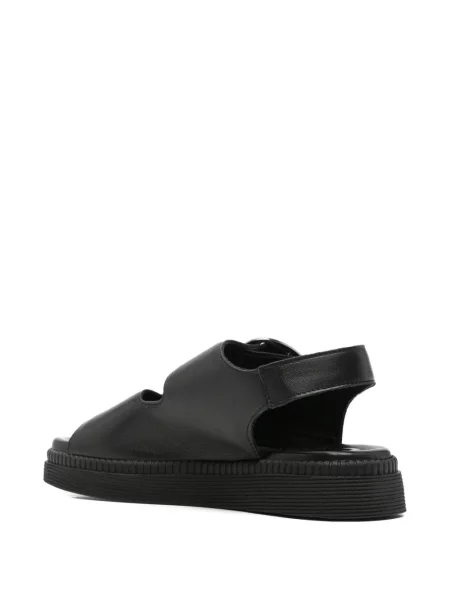 Sandale Sergio Moretti Firenze cu cataramă slingback negru