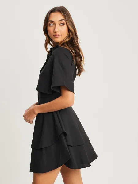 Willa Rochie tip bluză Hugh' negru