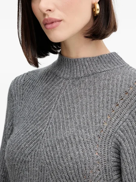 Rochie Twinset tricotate de costum gri